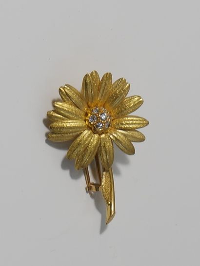 Blooming yellow gold (750 thousandths) 