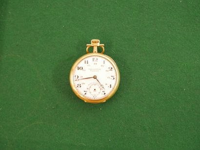 PALLYAUT. Pocket watch and counter case in...