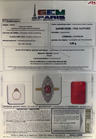Yellow gold (750 thousandths) marquise-shaped...