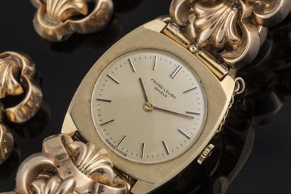 Ladies' wristwatch in yellow gold (750 thousandths)....
