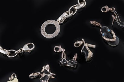THOMAS SABO. Silver bracelet (925 thousandths)....
