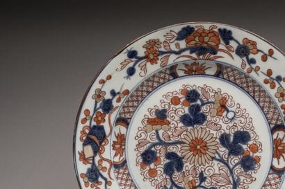 CHINA 18th century 
Set of nineteen porcelain...