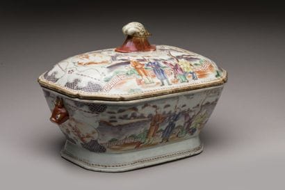 COMPAGNIE DES INDES, 18th century,
Soup tureen...