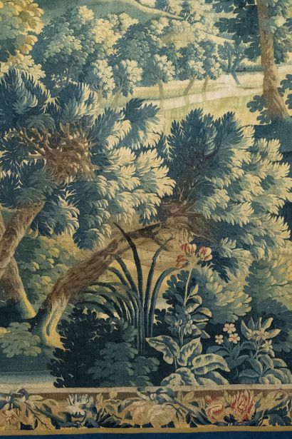 Beauvais 
Greenery 
Tapestry with a border...