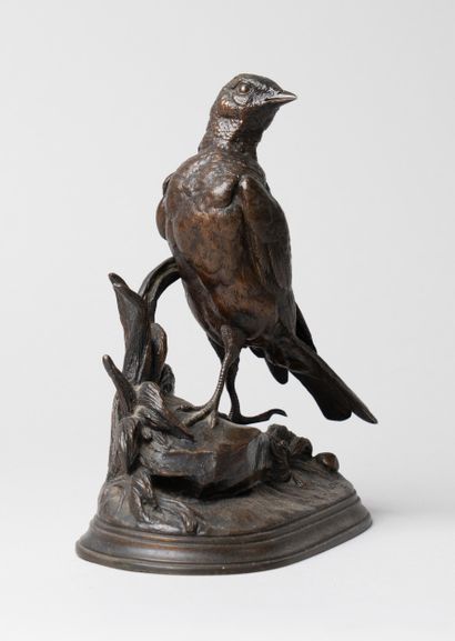 Jules MOIGNIEZ , based on 
La Perdrix 
Bronze...