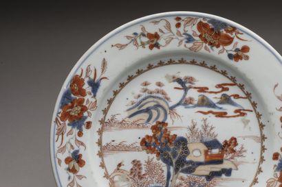 CHINA 18th century 
Set of nineteen porcelain...