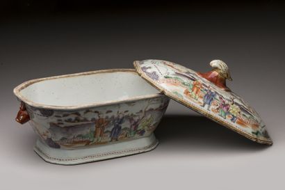 COMPAGNIE DES INDES, 18th century,
Soup tureen...