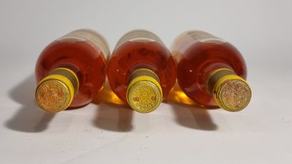 3 B CHATEAU D'YQUEM 1986 C1 Supérieur Sauternes...