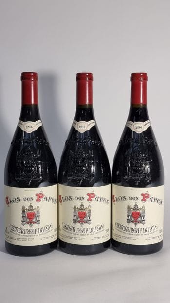 3 Mag CHATEAUNEUF-DU-PAPE Red 2016 Clos des...