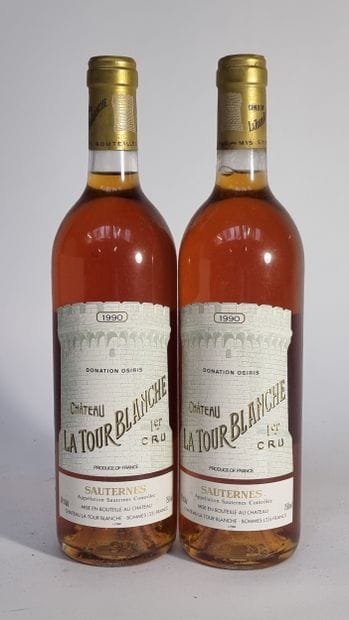 2 B CHATEAU LA TOUR BLANCHE 1990 C1 Saut...