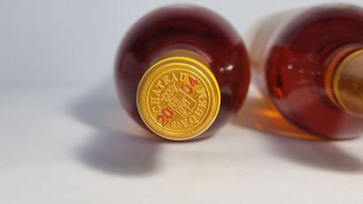 2 B CHATEAU D'YQUEM 2004 C1 Supérieur Sauternes...