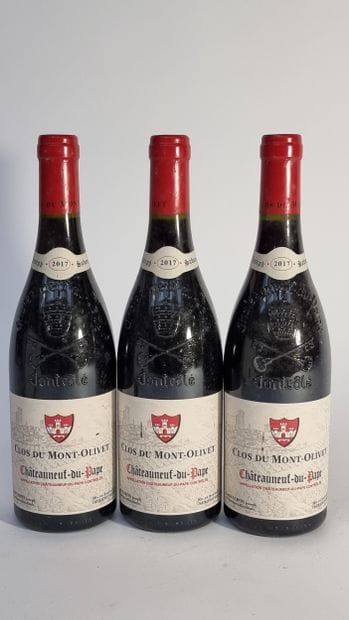 3 B CHATEAUNEUF-DU-PAPE Rouge 2017 Clos du...
