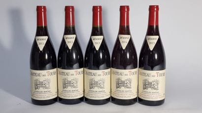 3 B COTES-DU-RHONE Rouge 2013 Château des...