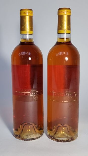 2 B CHATEAU D'YQUEM 2003 C1 Superior Sauternes...
