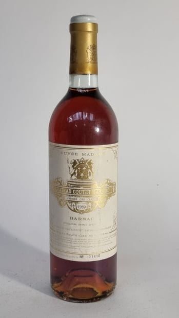 1 B CHATEAU COUTET CUVEE MADAME 1989 C1 Sauternes...