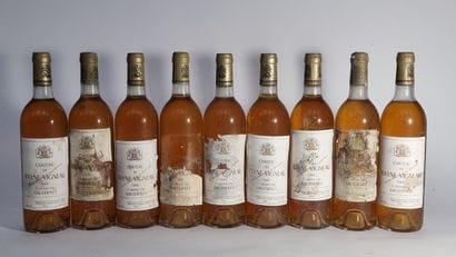 9 B CHATEAU DE RAYNE-VIGNEAU 1986 C1 Sauternes...