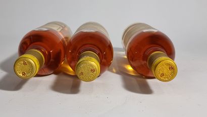 3 B CHATEAU D'YQUEM 1987 C1 Supérieur Sauternes...