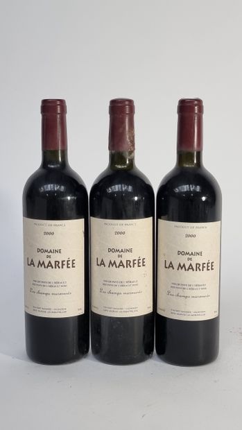 3 B VIN DE PAYS DE L'HERAULT LES CHAMPS MURMURES...