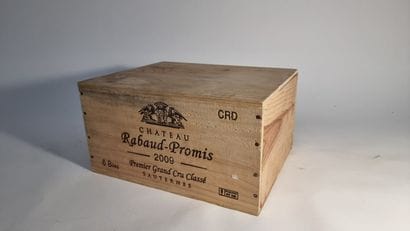 6 B CHATEAU RABAUD-PROMIS (original wooden...