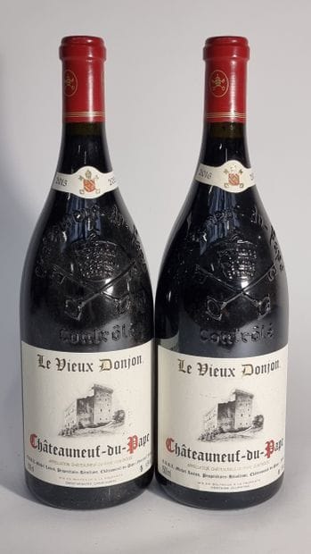 1 Mag CHATEAUNEUF-DU-PAPE Rouge 2015 Le Vieux...