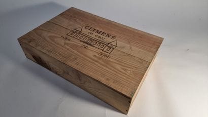 6 B CHATEAU CLIMENS (original wooden case)...
