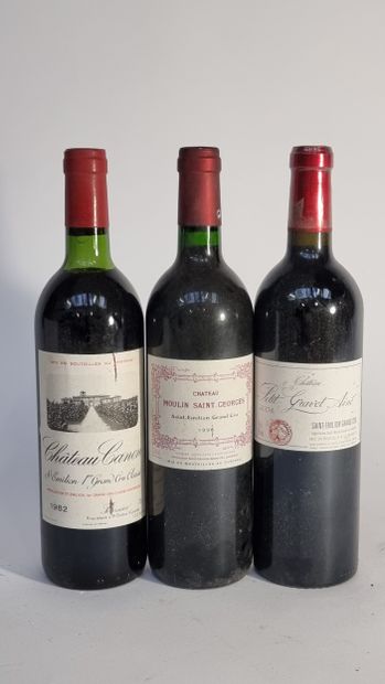 1 B CHATEAU CANON 1982 GCC1B Saint-Emilion...