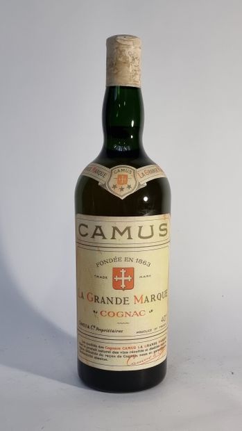 1 4,5 L? COGNAC TROIS ETOILES NM Camus (bon...
