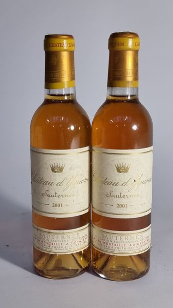 2 1/2 CHATEAU D'YQUEM 2001 C1 Supérieur Sauternes...