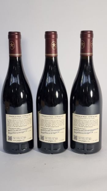 3 B CHATEAUNEUF-DU-PAPE CUVEE DA CAPO (Caisse...