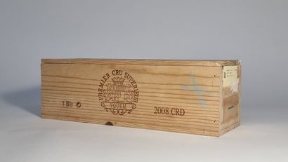 1 B CHATEAU D'YQUEM (original wooden case)...
