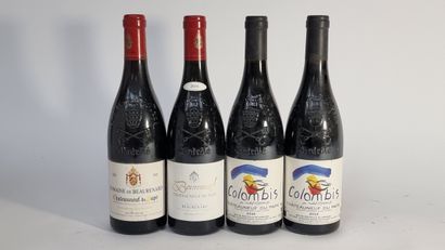 1 B CHATEAUNEUF-DU-PAPE Rouge 2008 Domaine...