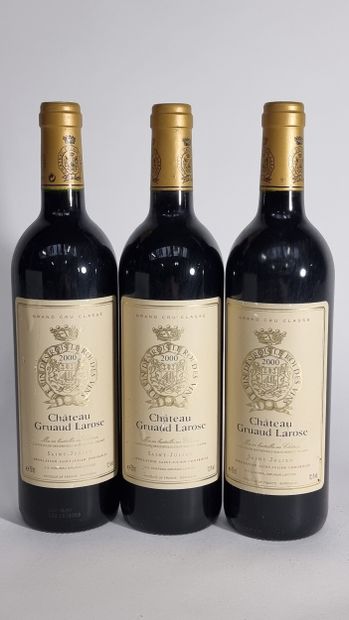 3 B CHATEAU GRUAUD-LAROSE 2000 GCC2 Saint-Julien...