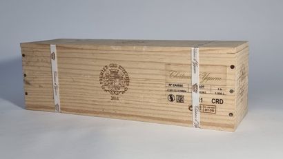 1 Mag CHATEAU D'YQUEM (original wooden case)...