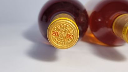 2 B CHATEAU D'YQUEM 2002 C1 Supérieur Sauternes...