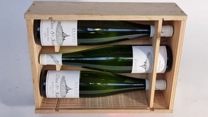 3 B RIESLING CLOS SAINT-HUNE (Caisse Bois...