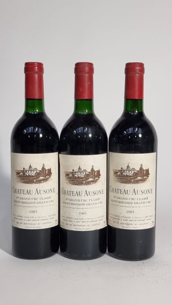 3 B CHATEAU AUSONE 1985 GCC1A Saint-Emilion...