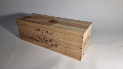 1 DMg CHATEAU GUIRAUD (original wooden case)...