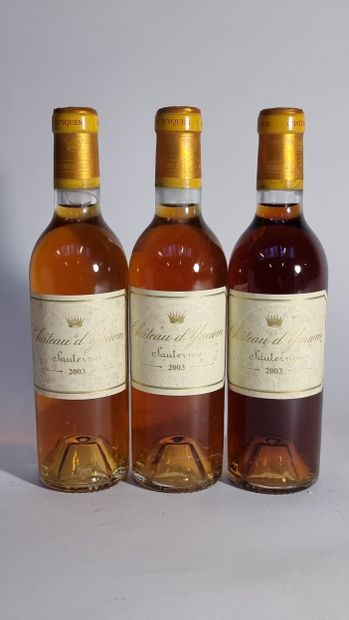 3 1/2 CHATEAU D'YQUEM 2003 C1 Supérieur Sauternes...