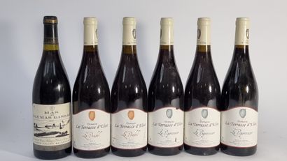 1 B VIN DE PAYS DE L'HERAULT Rouge 2000 Mas...