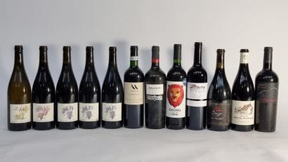 12 B VINS ETRANGERS DIV Divers (voir pho...