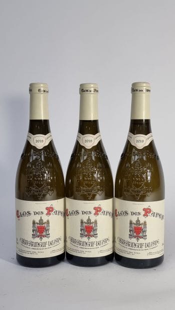 3 B CHATEAUNEUF-DU-PAPE Blanc 2019 Clos des...