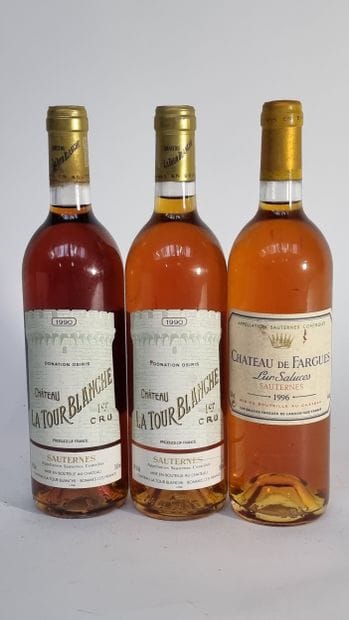 2 B CHATEAU LA TOUR BLANCHE 1990 C1 Sauternes...