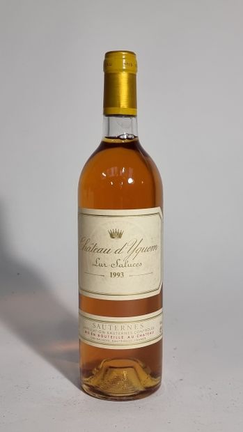 1 B CHATEAU D'YQUEM 1993 C1 Superior Sauternes...