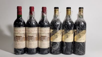 3 B CHATEAU LA POINTE 1995 Pomerol (étiquettes...