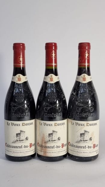 3 B CHATEAUNEUF-DU-PAPE Rouge 2016 Le Vieux...