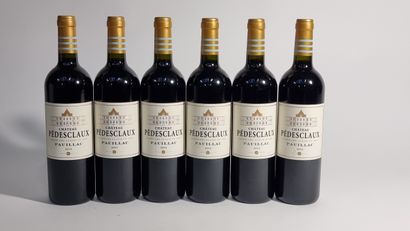 6 B CHATEAU PEDESCLAUX 2012 GCC5 Pauilla...
