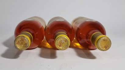 3 B CHATEAU D'YQUEM 1986 C1 Supérieur Sauternes...