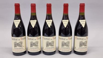 5 B COTES-DU-RHONE Rouge 2012 Château des...