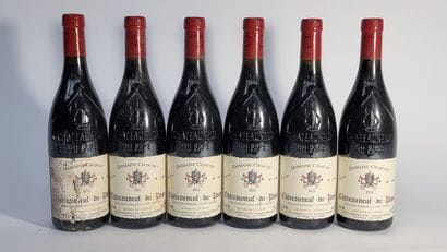 6 B CHATEAUNEUF-DU-PAPE Rouge 2011 Domaine...