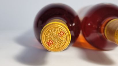 2 B CHATEAU D'YQUEM 2003 C1 Superior Sauternes...